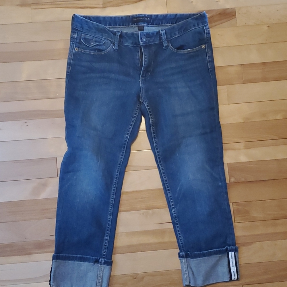 BANANA REPUBLIC Cropped & Cuffed Jeans